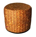 Pufa Walec Codura GR Rattan 40x40 cm