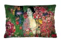 Poduszka dekoracyjna Elegance Print Tancerka (Klimt) 40×60 cm - Welurowa, Dwustronny Nadruk, Zamek, Antyalergiczny Wkład, Produk