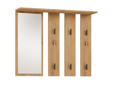 WIESZAK Z PÓŁKĄ LUSTRO Z PÓŁKĄ PARMA DĄB ARTISAN WIESZAK Z PÓŁKĄ LUSTRO Z PÓŁKĄ PARMA DĄB ARTISAN
