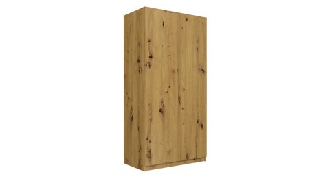 DUŻA POJEMNA SZAFA GARDEROBA 90 CM 2 DRZWI PÓŁKI WIESZAK TIP-ON DĄB ARTISAN DUŻA POJEMNA SZAFA GARDEROBA 90 CM 2 DRZWI PÓŁKI WIESZAK TIP-ON DĄB ARTISAN