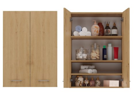 WISZĄCA SZAFKA REGAŁ ŁAZIENKOWY NAD PRALKĘ POLA MINI DĄB ARTISAN WISZĄCA SZAFKA REGAŁ ŁAZIENKOWY NAD PRALKĘ POLA MINI DĄB ARTISAN