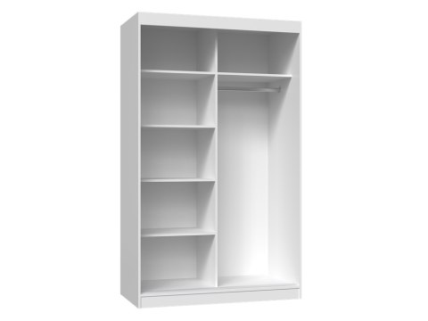 SZAFA Z DRZWIAMI PRZESUWNYMI IGA 120 CM Z LUSTREM I SZPROSAMI DĄB SONOMA SZAFA Z DRZWIAMI PRZESUWNYMI IGA 120 CM Z LUSTREM I SZPROSAMI DĄB SONOMA