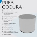 Pufa Codura wodoodporna do domu i ogrodu - Vinyl