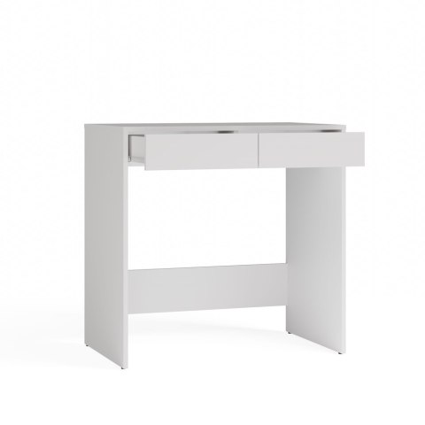 BIURKO MARINA 2 SZUFLADY BIAŁY MAT