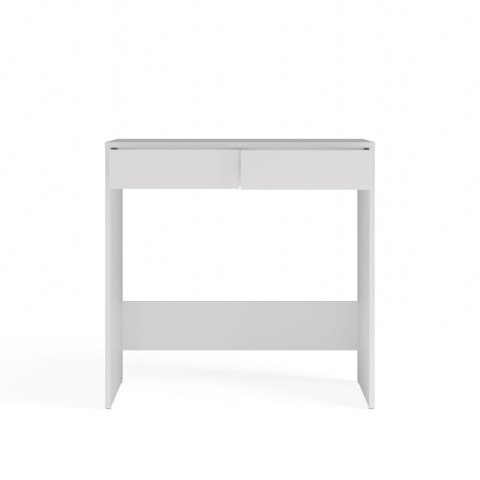 BIURKO MARINA 2 SZUFLADY BIAŁY MAT