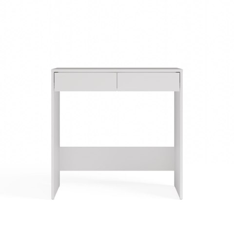 BIURKO MARINA 2 SZUFLADY BIAŁY MAT