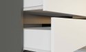 NOWOCZESNA KOMODA MALWA 6 SZUFLAD 120CM ANTRACYT / BIAŁY MAT NOWOCZESNA KOMODA MALWA 6 SZUFLAD 120CM ANTRACYT / BIAŁY MAT