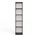 KLASYCZNY REGAŁ ONYX 40CM NA KSIĄŻKI SEGREGATORY ZABAWKI ANTRACYT
