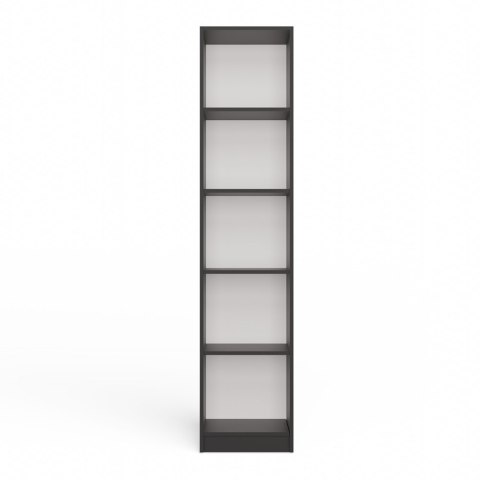 KLASYCZNY REGAŁ ONYX 40CM NA KSIĄŻKI SEGREGATORY ZABAWKI ANTRACYT