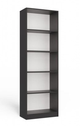 KLASYCZNY REGAŁ ONYX 60CM NA KSIĄŻKI SEGREGATORY ZABAWKI ANTRACYT