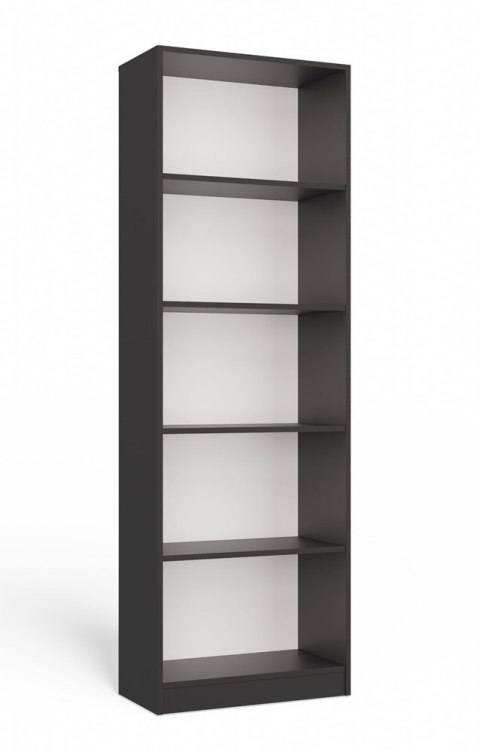 KLASYCZNY REGAŁ ONYX 60CM NA KSIĄŻKI SEGREGATORY ZABAWKI ANTRACYT