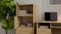 NOWOCZESNA KOMODA ALMA SZAFKA Z 4 DRZWIAMI DĄB ARTISAN NOWOCZESNA KOMODA ALMA SZAFKA Z 4 DRZWIAMI DĄB ARTISAN