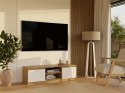 NOWOCZESNA SZAFKA RTV MALWA 120CM DĄB ARTISAN / BIAŁY MAT NOWOCZESNA SZAFKA RTV MALWA 120CM DĄB ARTISAN / BIAŁY MAT