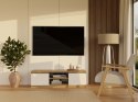 NOWOCZESNA SZAFKA RTV MALWA 120CM DĄB ARTISAN / BIAŁY MAT NOWOCZESNA SZAFKA RTV MALWA 120CM DĄB ARTISAN / BIAŁY MAT