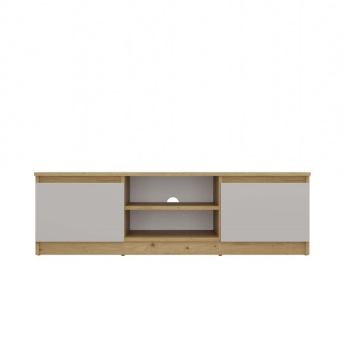 NOWOCZESNA SZAFKA RTV MALWA 120CM KASZMIR / DĄB ARTISAN NOWOCZESNA SZAFKA RTV MALWA 120CM KASZMIR / DĄB ARTISAN