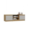 NOWOCZESNA SZAFKA RTV MALWA 120CM KASZMIR / DĄB ARTISAN NOWOCZESNA SZAFKA RTV MALWA 120CM KASZMIR / DĄB ARTISAN