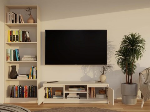 NOWOCZESNA SZAFKA RTV MALWA 120CM KOLOR KASZMIR NOWOCZESNA SZAFKA RTV MALWA 120CM KOLOR KASZMIR