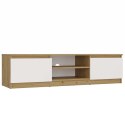 NOWOCZESNA SZAFKA RTV MALWA 140CM DĄB ARTISAN / BIAŁY MAT NOWOCZESNA SZAFKA RTV MALWA 140CM DĄB ARTISAN / BIAŁY MAT