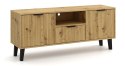 NOWOCZESNA SZAFKA RTV SCANDI SLIM SZUFLADA 2 DRZWI DĄB ARTISAN NOWOCZESNA SZAFKA RTV SCANDI SLIM SZUFLADA 2 DRZWI DĄB ARTISAN