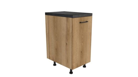 MEBLE KUCHENNE ZESTAW VARIO 200CM CZARNY DĄB EVOKE BLAT DARK BEZ AGD MEBLE KUCHENNE ZESTAW VARIO 200CM CZARNY DĄB EVOKE BLAT DARK BEZ AGD