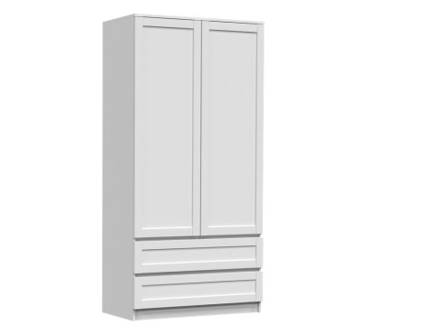 SZAFA PAFOS 90CM FREZOWANE FRONTY Z RAMKAMI BIAŁY MAT SZAFA PAFOS 90CM FREZOWANE FRONTY Z RAMKAMI BIAŁY MAT