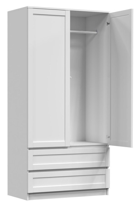 SZAFA PAFOS 90CM FREZOWANE FRONTY Z RAMKAMI BIAŁY MAT SZAFA PAFOS 90CM FREZOWANE FRONTY Z RAMKAMI BIAŁY MAT