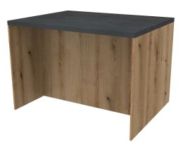 WYSPA KUCHENNA VARIO NOWOCZESNA MODUŁOWA ZABUDOWA DĄB EVOKE / BLAT DISTRICT DARK