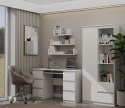 NOWOCZESNY REGAŁ RS-80 BILY 7 PÓŁEK 2 SZUFLADY SALON BIURO BIAŁY MAT NOWOCZESNY REGAŁ RS-80 BILY 7 PÓŁEK 2 SZUFLADY SALON BIURO BIAŁY MAT