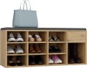 OTWARTA SZAFKA NA BUTY TALLIN Z SIEDZISKIEM I SZUFLADĄ DĄB ARTISAN