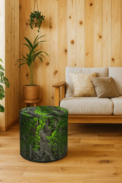 Pufa Codura Wodoodporna do Domu i Ogrodu - wzór Creeper, Elegancka, Wygodna, Stabilna, Zamek Błyskawiczny, 40 cm, Bertoni Pufa Codura Wodoodporna do Domu i Ogrodu - wzór Creeper, Elegancka, Wygodna, Stabilna, Zamek Błyskawiczny, 40 cm, Bertoni