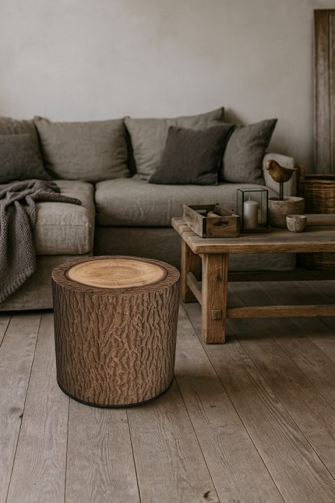Pufa Codura Wodoodporna do Domu i Ogrodu - wzór Robina, Elegancka, Wygodna, Stabilna, Zamek Błyskawiczny, 40 cm, Bertoni Pufa Codura Wodoodporna do Domu i Ogrodu - wzór Robina, Elegancka, Wygodna, Stabilna, Zamek Błyskawiczny, 40 cm, Bertoni