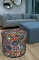 Pufa Codura Wodoodporna do Domu i Ogrodu - wzór Valencia, Elegancka, Wygodna, Stabilna, Zamek Błyskawiczny, 40 cm, Bertoni Pufa Codura Wodoodporna do Domu i Ogrodu - wzór Valencia, Elegancka, Wygodna, Stabilna, Zamek Błyskawiczny, 40 cm, Bertoni