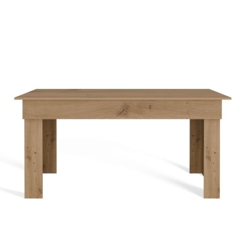 DUŻY STÓŁ STOLIK MADRAS DO JADALNI 160 CM X 80CM DĄB ARTISAN