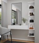 ELEGANCKA TOALETKA WISZĄCA MIKA 110 CM 2 SZUFLADY DO SYPIALNI BIAŁY MAT ELEGANCKA TOALETKA WISZĄCA MIKA 110 CM 2 SZUFLADY DO SYPIALNI BIAŁY MAT