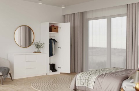 SZAFA MALWA SD-50 BIAŁY MAT