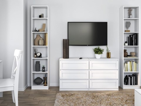 KLASYCZNA WITRYNA PAFOS W40 DO BIURA POKOJU SALONU BIAŁY MAT