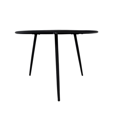 STOLIK KAWOWY OGRODOWY VIBE 60CM STALOWY 3 NOGI SZARY