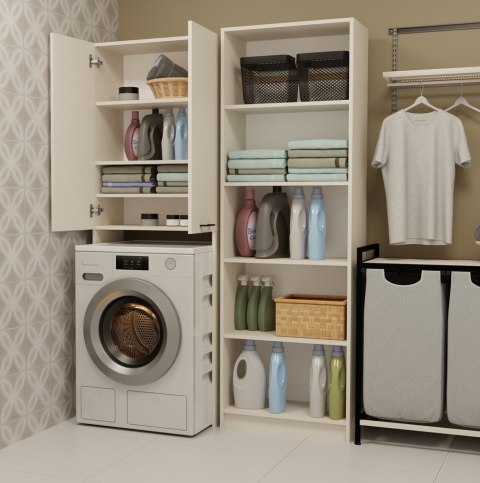 SZAFKA REGAŁ ŁAZIENKOWY NAD PRALKĘ POLA KASZMIR BEŻ