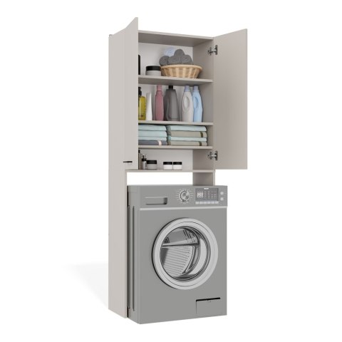 SZAFKA REGAŁ ŁAZIENKOWY NAD PRALKĘ POLA KASZMIR BEŻ