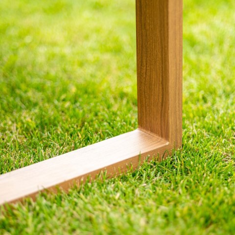 ZESTAW MEBLI JADALNIANYCH DUISBURG 2 FOTELE SOFA STOLIK NA TARAS DO OGRODU