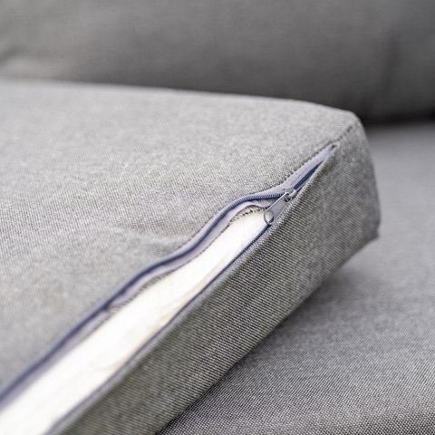 ZESTAW MEBLI JADALNIANYCH DUISBURG 2 FOTELE SOFA STOLIK NA TARAS DO OGRODU