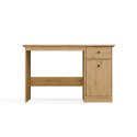 BIURKO KOMPUTEROWE CHESTER Z SZAFKĄ I SZUFLADĄ DĄB ARTISAN