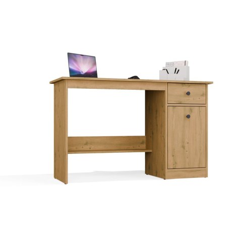 BIURKO KOMPUTEROWE CHESTER Z SZAFKĄ I SZUFLADĄ DĄB ARTISAN