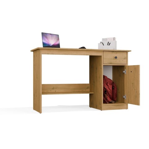 BIURKO KOMPUTEROWE CHESTER Z SZAFKĄ I SZUFLADĄ DĄB ARTISAN