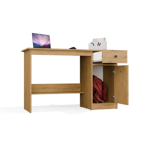 BIURKO KOMPUTEROWE CHESTER Z SZAFKĄ I SZUFLADĄ DĄB ARTISAN