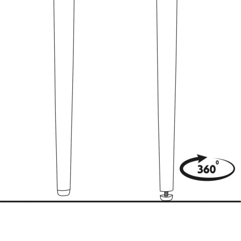 Krzesło welurowe Orlando Velvet granatowe