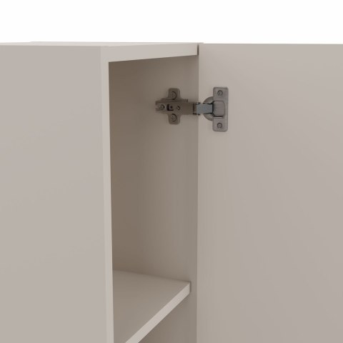 WISZĄCA SZAFKA ŁAZIENKOWA SŁUPEK REGAŁ TIGO RYFLOWANY FRONT KOLOR: KASZMIR