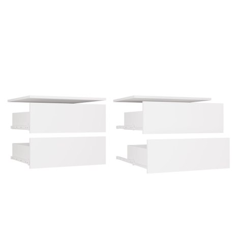 MODUŁ SZUFLAD OPENO DO GARDEROBY 2 SZUFLADY BIAŁY MAT