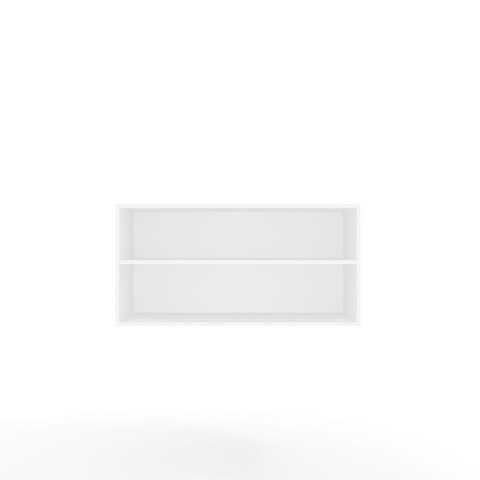 NADSTAWKA OPENO 100CM MODUŁOWA PÓŁKA DO GARDEROBY SYPIALNI BIAŁY MAT