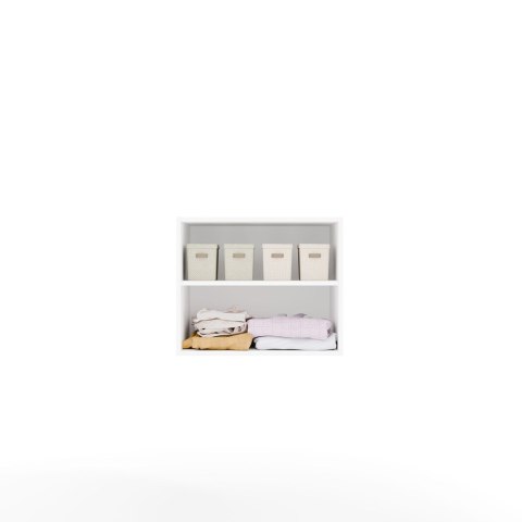 NADSTAWKA OPENO 60CM MODUŁOWA PÓŁKA DO GARDEROBY SYPIALNI BIAŁY MAT